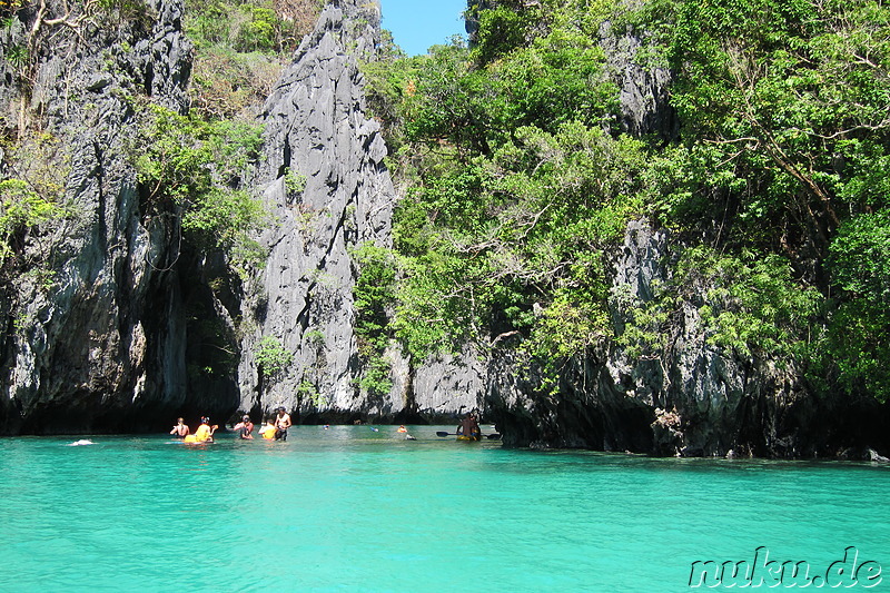 Miniloc Small Lagoon - Bacuit Archipelago, Palawan, Philippinen