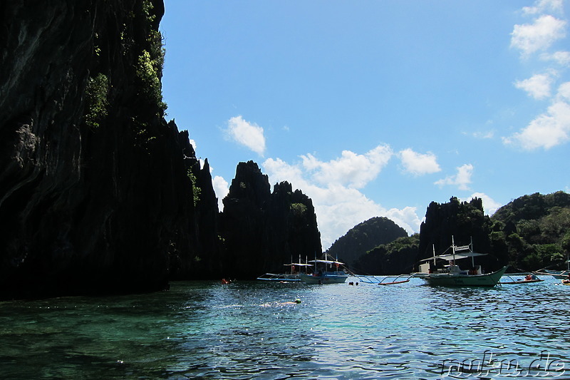 Miniloc Small Lagoon - Bacuit Archipelago, Palawan, Philippinen