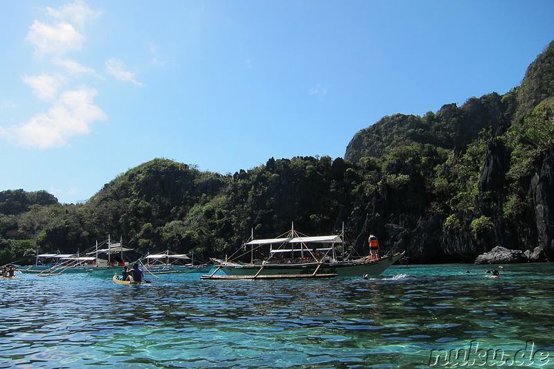 Miniloc Small Lagoon - Bacuit Archipelago, Palawan, Philippinen