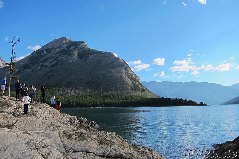 Minnewanka Lake - See im Banff National Park in Alberta, Kanada