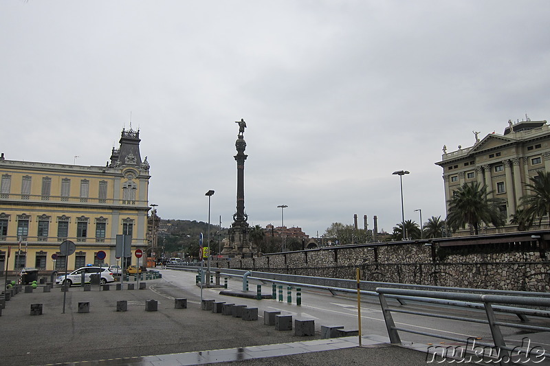 Mirador de Colom in Barcelona, Spanien