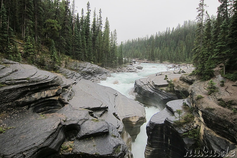 Mistaya Canyon im Banff National Park, Kanada