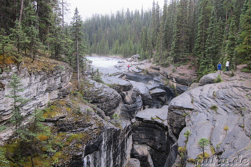 Mistaya Canyon im Banff National Park, Kanada