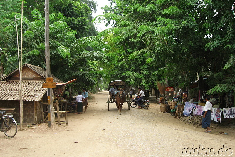 Mit der Pferdekutsche auf Erkundungstour in Inwa, Burma