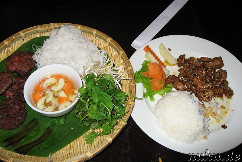 Mittagessen in Hanoi