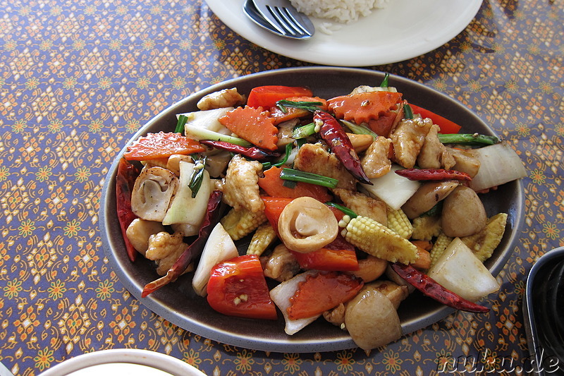 Mittagessen in Phuket Town, Thailand