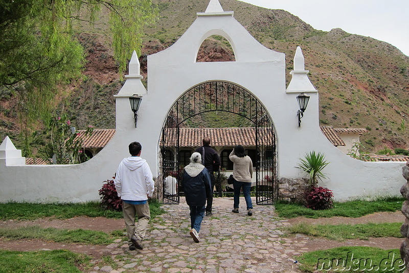 Mittagessen in Urubamba, Peru