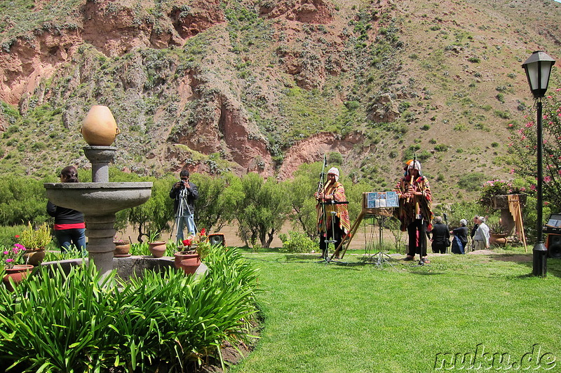 Mittagessen in Urubamba, Peru