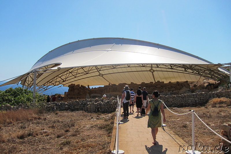 Mnajdra Tempelanlage auf Malta