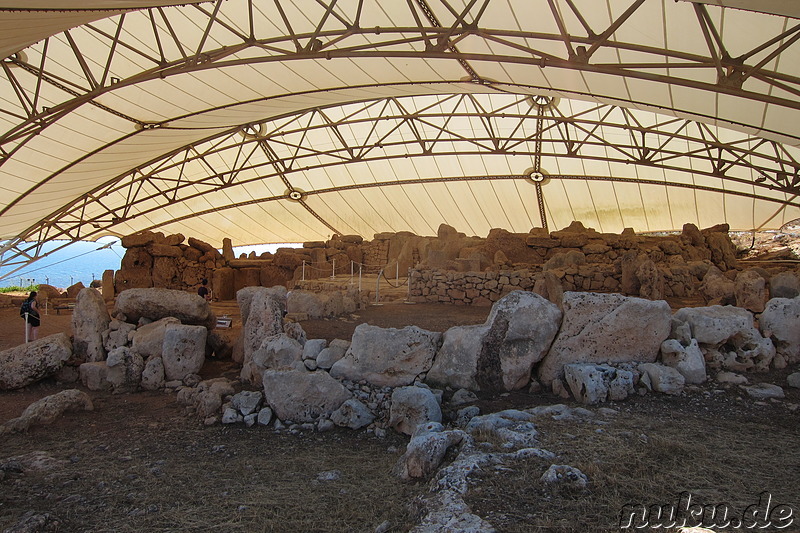 Mnajdra Tempelanlage auf Malta