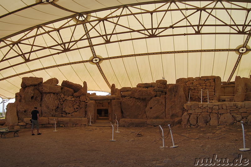 Mnajdra Tempelanlage auf Malta