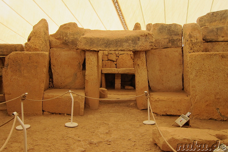 Mnajdra Tempelanlage auf Malta