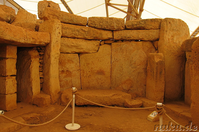 Mnajdra Tempelanlage auf Malta