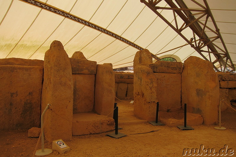 Mnajdra Tempelanlage auf Malta