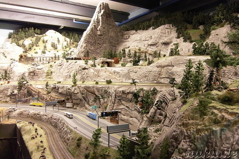 Modelleisenbahn Miniatur Wunderland in Hamburg