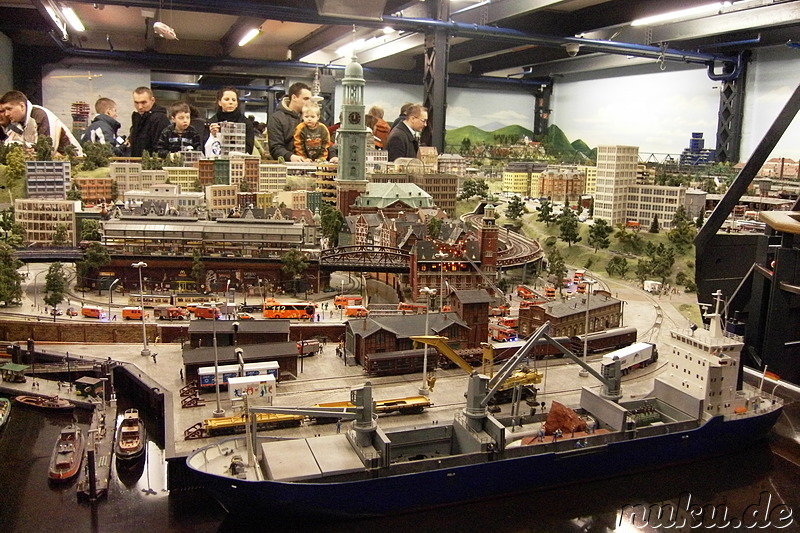 Modelleisenbahn Miniatur Wunderland in Hamburg