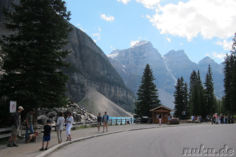 Moraine Lake - See im Banff National Park in Alberta, Kanada