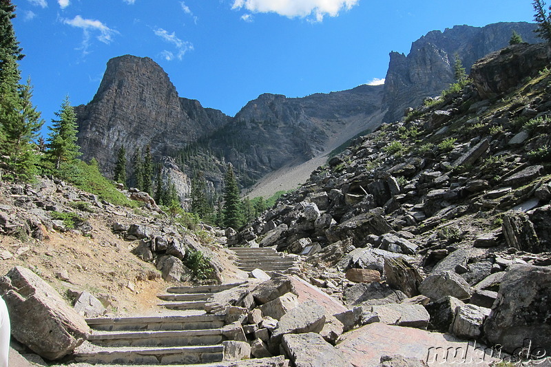 Moraine Lake - See im Banff National Park in Alberta, Kanada