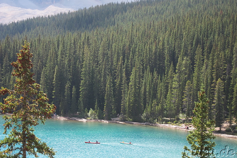 Moraine Lake - See im Banff National Park in Alberta, Kanada