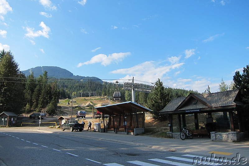 Mountainbiking in Whistler, Kanada