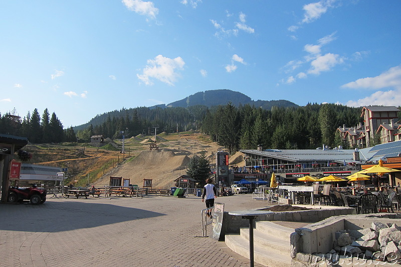 Mountainbiking in Whistler, Kanada