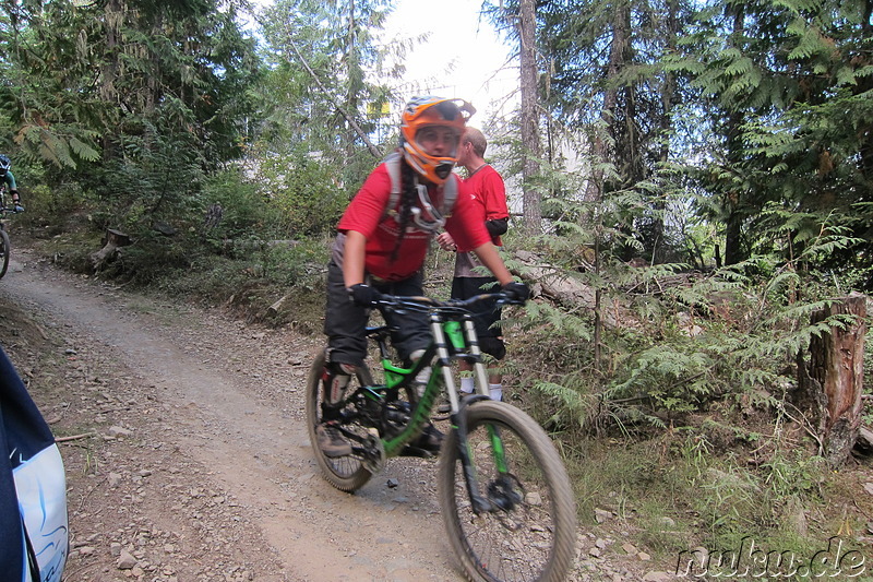 Mountainbiking in Whistler, Kanada