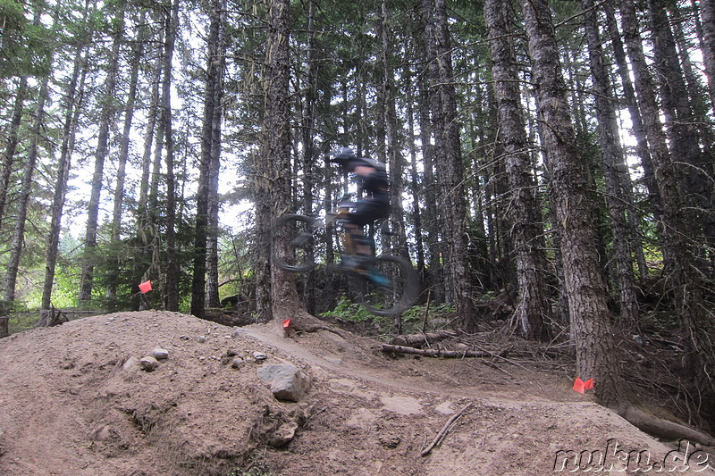 Mountainbiking in Whistler, Kanada