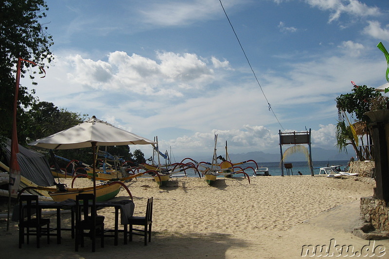 Mushroom Beach auf Nusa Lembongan, Indonesien