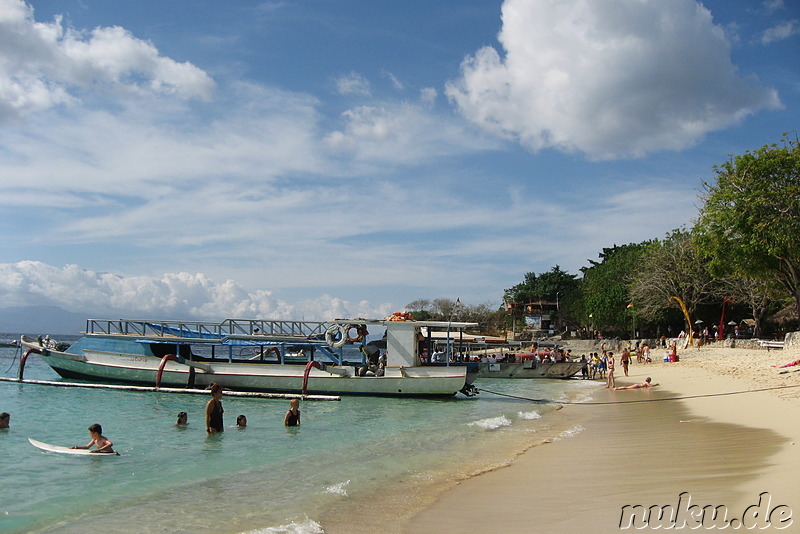 Mushroom Beach auf Nusa Lembongan, Indonesien