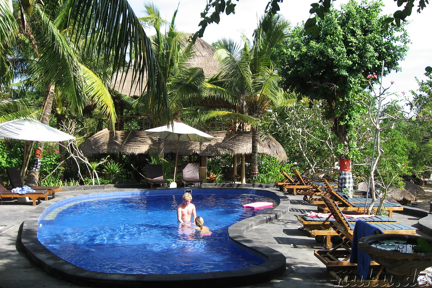 Mushroom Beach Bungalows  Nusa  Lembongan  Indonesien 