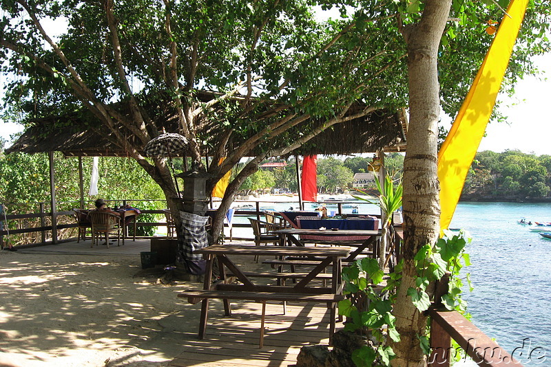 Mushroom Beach Bungalows am Mushroom Bay auf Nusa Lembongan