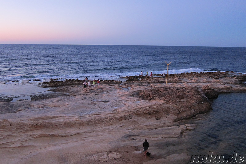 Nachtspaziergang durch Sliema, Malta