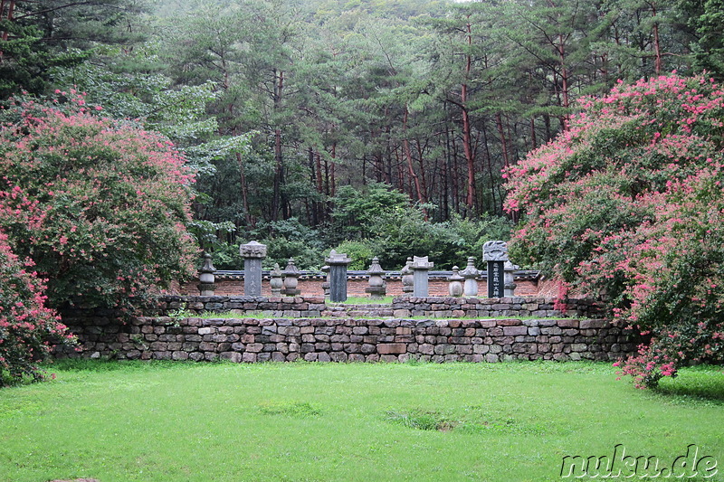 Naesosa Tempel im Byeonsanbando National Park, Jeollabuk-Do, Korea