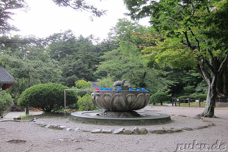 Naesosa Tempel im Byeonsanbando National Park, Jeollabuk-Do, Korea