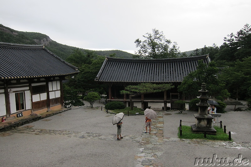 Naesosa Tempel im Byeonsanbando National Park, Jeollabuk-Do, Korea