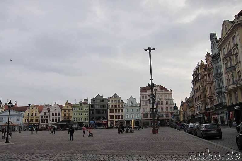 Namesti Republiky - Platz in Pilsen, Tschechien