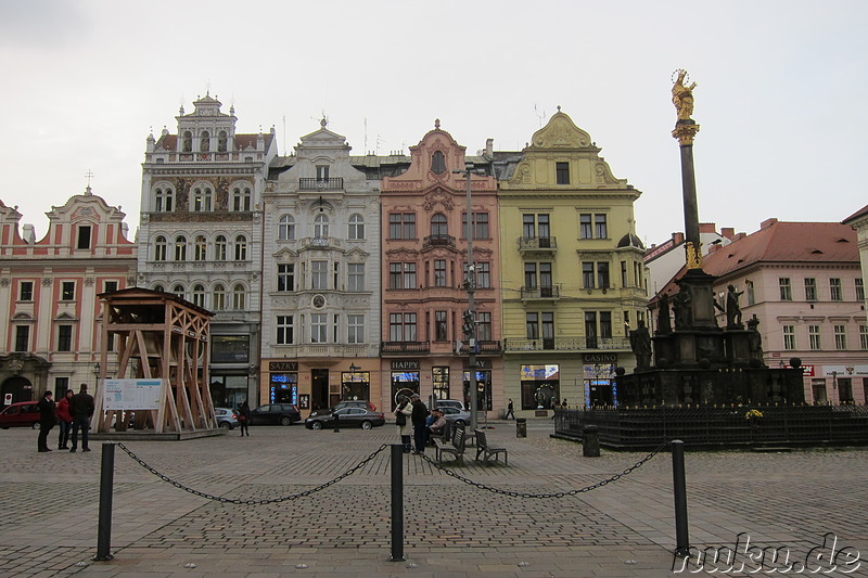 Namesti Republiky - Platz in Pilsen, Tschechien