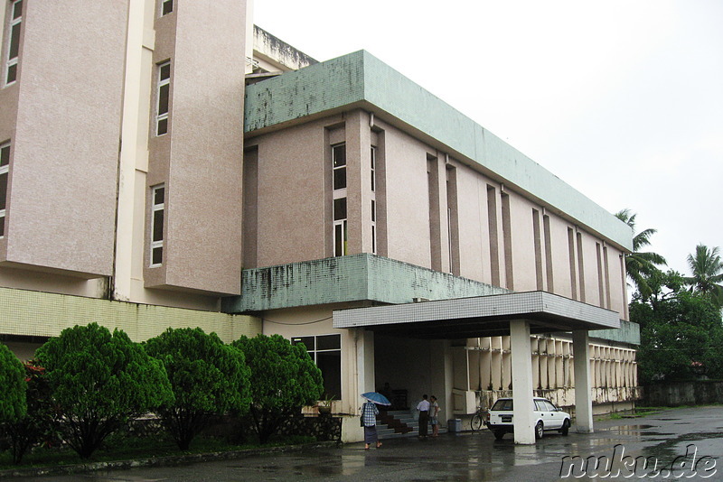 National Museum of Myanmar - Burmesisches Nationalmuseum in Yangon