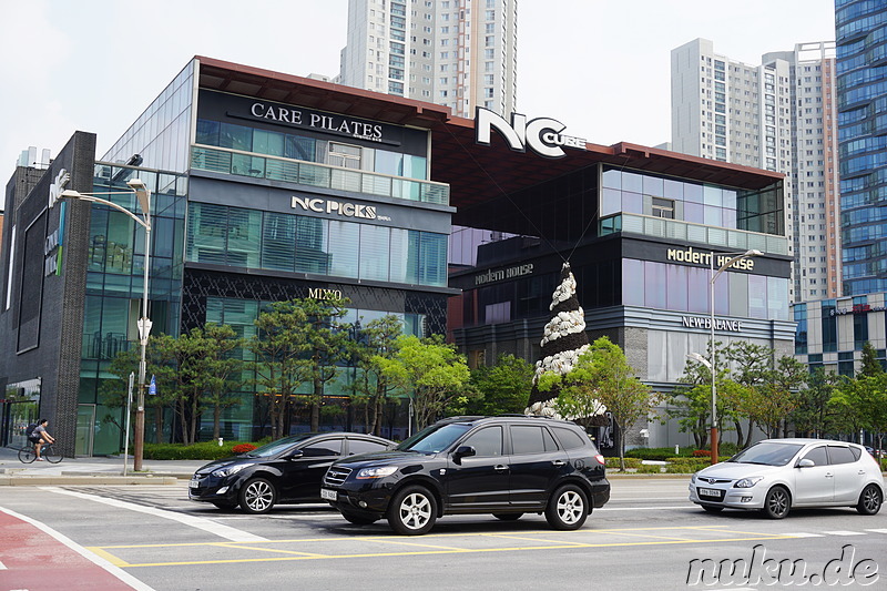 NC Cube Canal Walk - Shopping Mall in Songo, Incheon, Korea