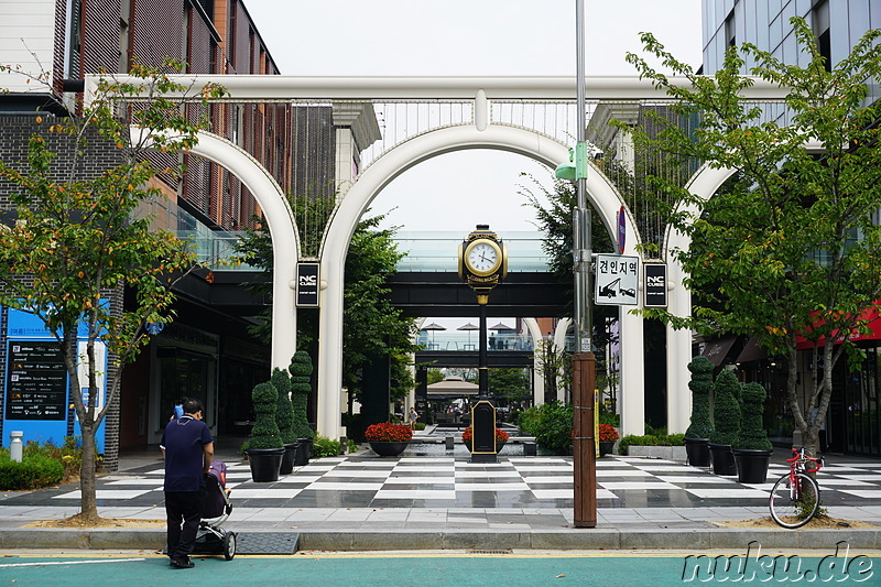 NC Cube Canal Walk - Shopping Mall in Songo, Incheon, Korea