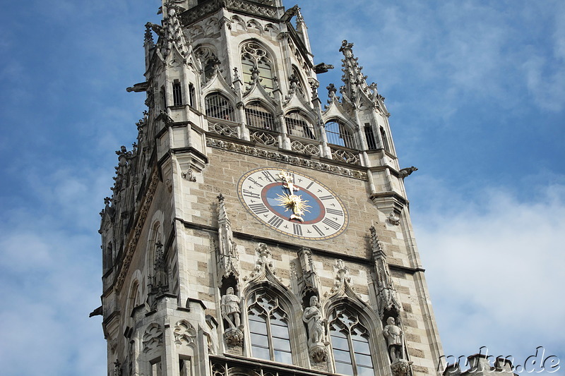 Neues Rathaus am Marienplatz in München