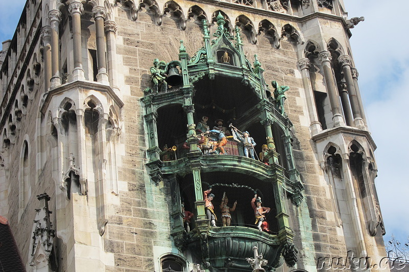 Neues Rathaus am Marienplatz in München