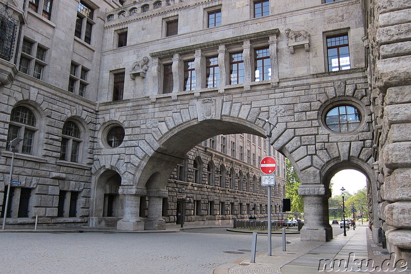 Neues Rathaus in Leipzig, Sachsen