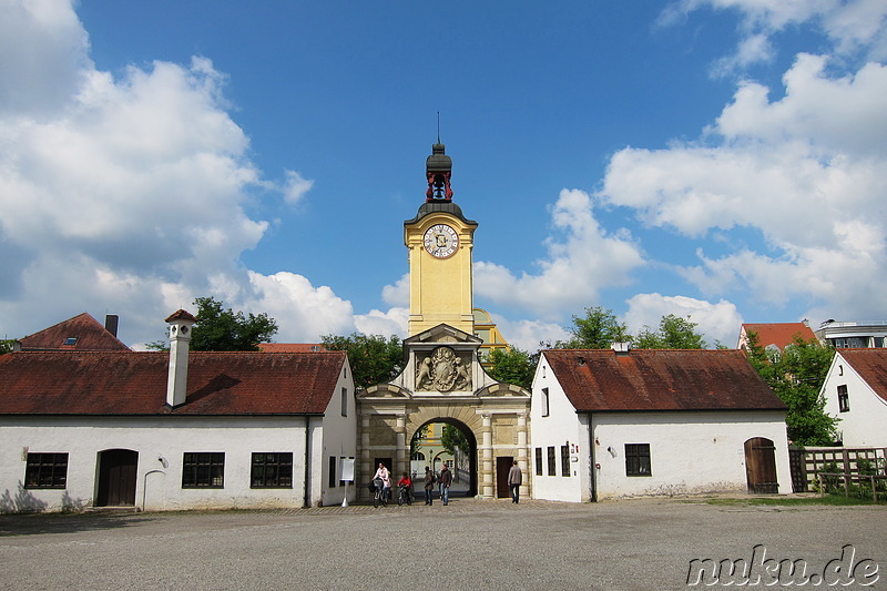 Neues Schloss in Ingolstadt, Bayern, Deutschland