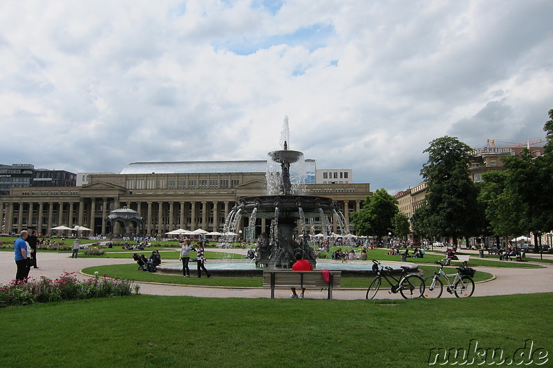 Neues Schloss in Stuttgart, Baden-Württemberg