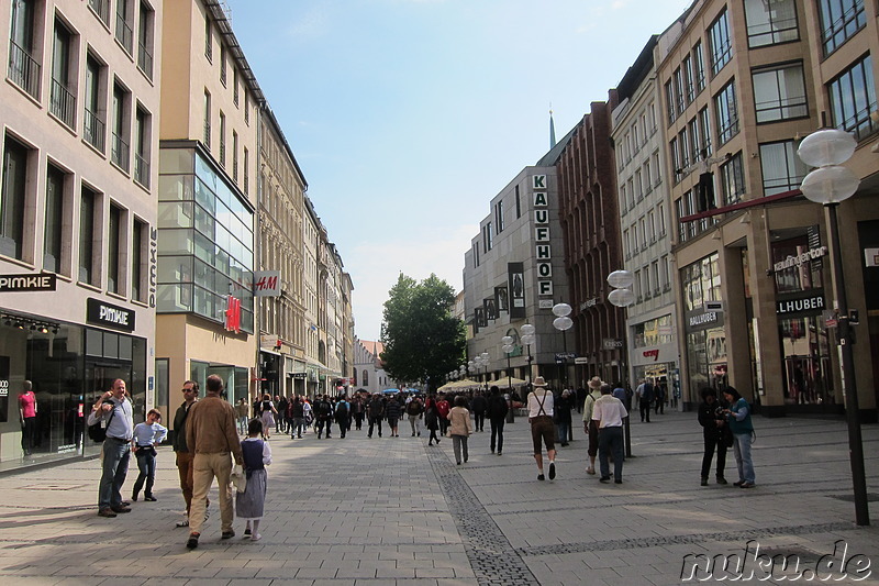 Neuhäuser und Kaufinger Straße - Münchens Einkaufsstraßen