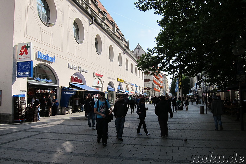 Neuhäuser und Kaufinger Straße - Münchens Einkaufsstraßen