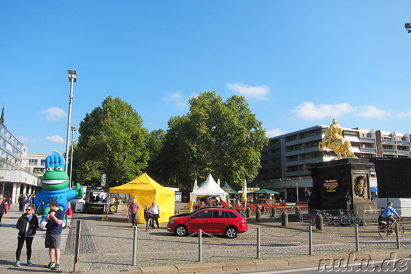 Neustädter Markt in Dresden, Sachsen