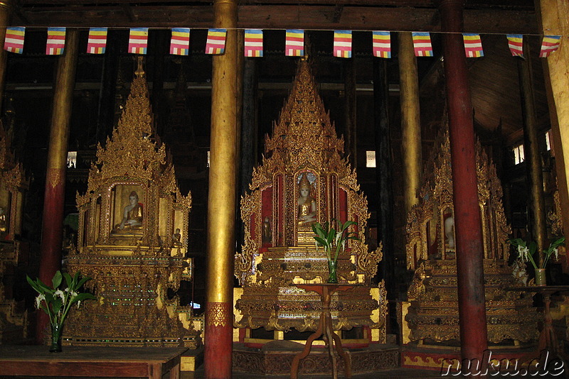 Nga Hpe Kyaung - Jumping Cat Monastery