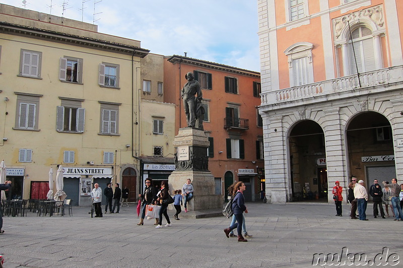 Nördliche Altstadt von Pisa, Italien